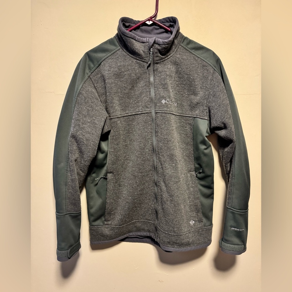 Columbia Sportswear Omni-Wind Block Ultrabreathable Windproof Zip Jacket-Mens M